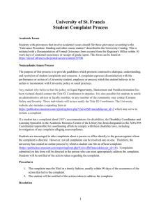 Student Complaint Process [pdf]
