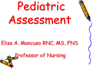 Pediatric Assessment