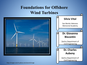 Foundations for Offshore Wind Turbines