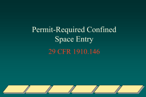 A Permit-Required Confined Space