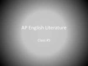 AP English Literature