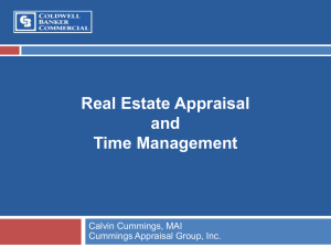 Time Management - Cummings Appraisal Group