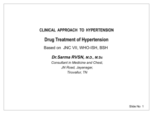 Treatment of Hypertension (print version) by Dr. Sarma