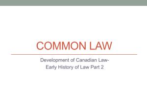History of Law PPT