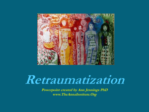 Sanctuary Trauma and Retraumatization