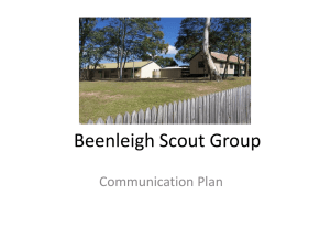 BeenleighScoutGroupCommunication