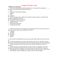 Cytology-The Study of Cells