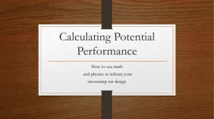 Calculating Potential Performance