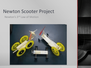 Newton Scooter Project
