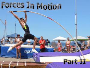 Part II: Forces in Motion