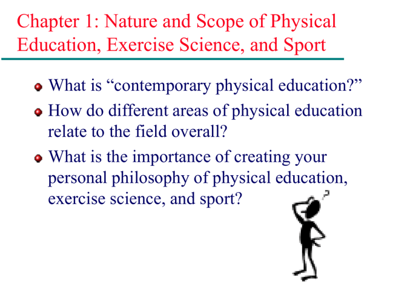 Names For Physical Education And Sport