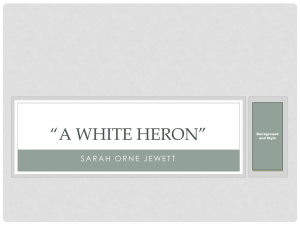 A White Heron - English Language Arts Grade 9 Wiki