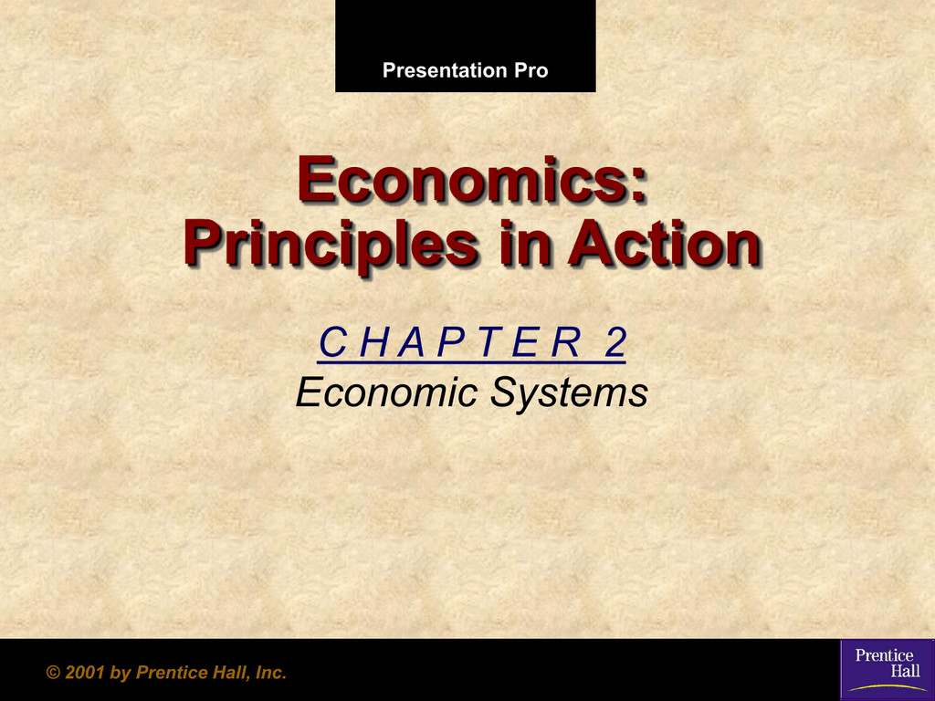 Economics Chapter 2 Notes.pps