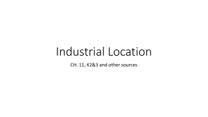 Industrial Location