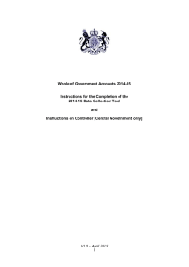 Whole of Government Accounts 2014-15