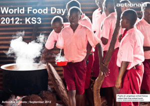 World Food Day PowerPoint KS3