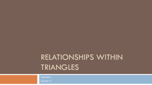 05 Relationships within Triangles