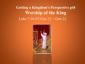 Worship of the King