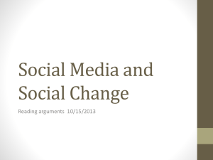 10.15.2013 Social Media and Social Change Part 2