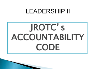 Accountability Code