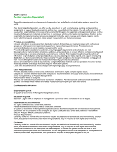 Job Description - Abila Security & Investigations