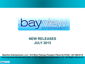July 2015 - Homestead - BayView Entertainment