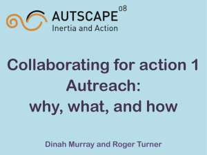 Collaborating for action Autreach