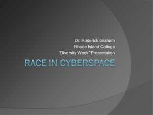 Race in cyberspace