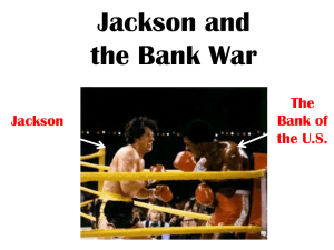 Jackson and the Bank War