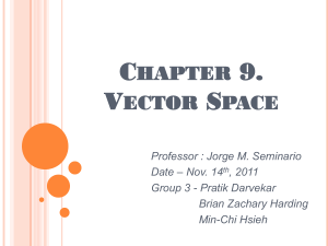 Chap 9. Vector