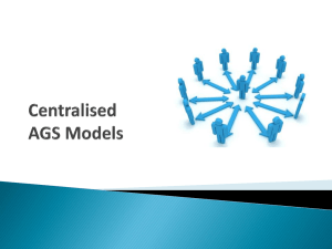 GCA centralised AGS models - Graduate Careers Australia