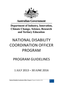 DOCX file of National Disability Coordination Officer