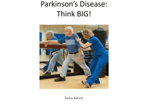 LSVT Big for Parkinson's Disease: Think BIG! - Tasha's E