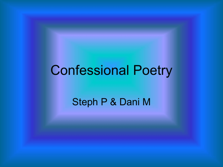 confessional-poetry