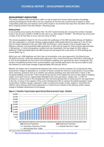 technical report – development indicators