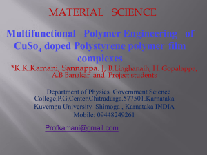 Polymeric Materials