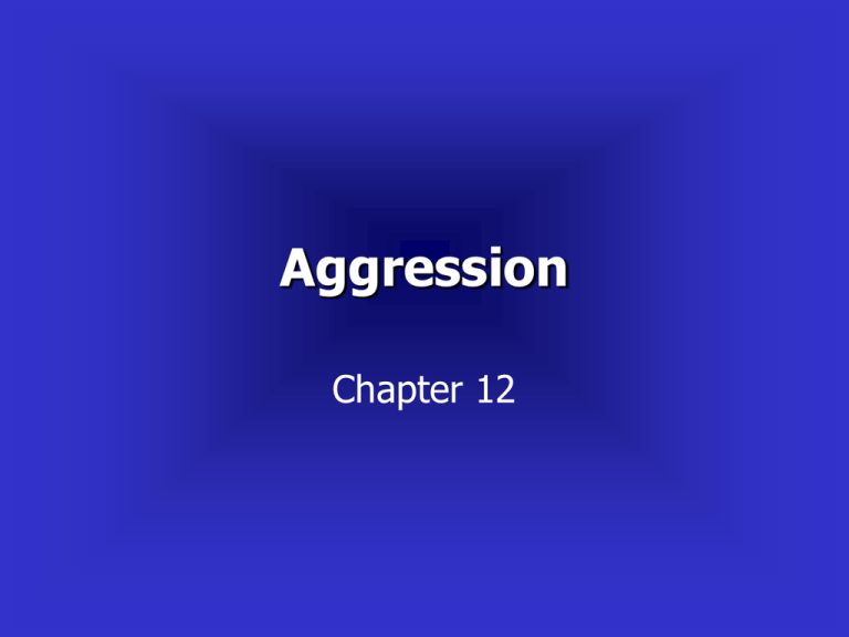 Aggression