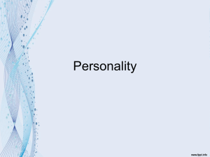 Personality - Rosehill