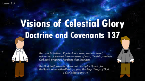 Lesson 115 D&C 137 Visions of Celestial Glory Power Pt
