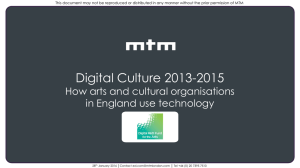 Digital Culture Panel Event Slide Deck