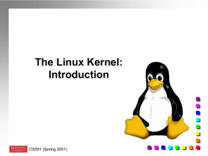 The Linux Kernel: Introduction