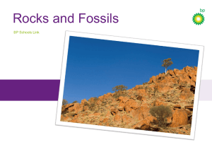 Rocks and fossils presentation