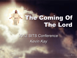 Kevin Kay: The Coming of the Lord