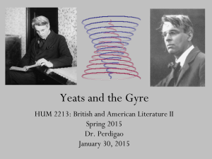 Yeats and the Gyre