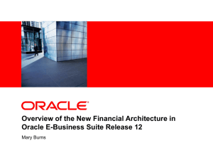 Overview of the New Financial Architecture in
