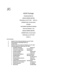 AGM Package 2015 - RTO/ERO Etobicoke/City of York ~ 22