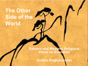 The Other Side of the World Eastern and Western Religious Views