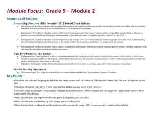 Grade 9 Module 2 Facilitator's Guide