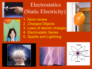 Static electricity - Worth County Schools