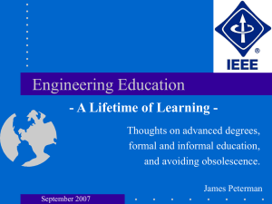 Engineering Education - IEEE-USA